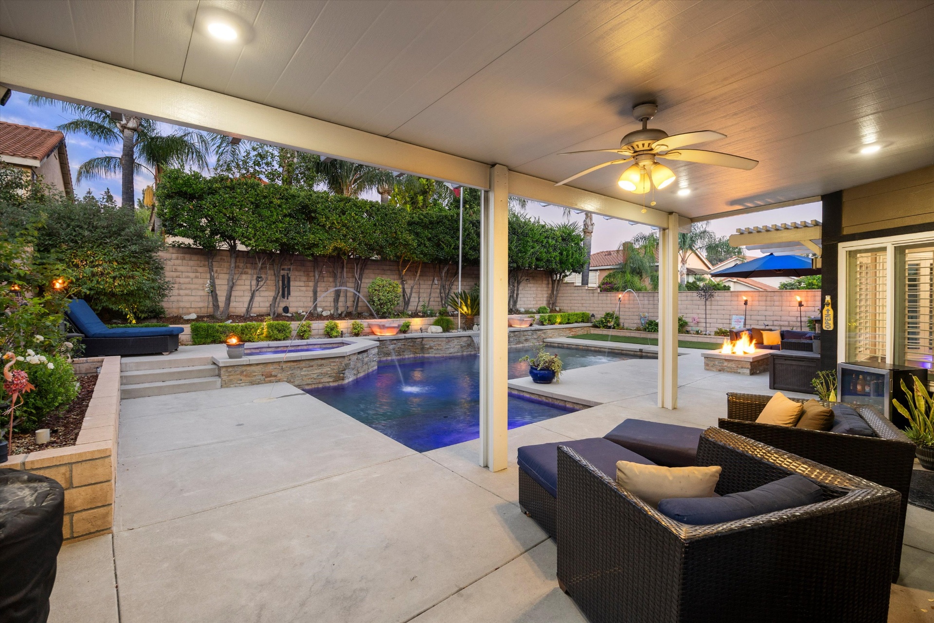 Patio lighting