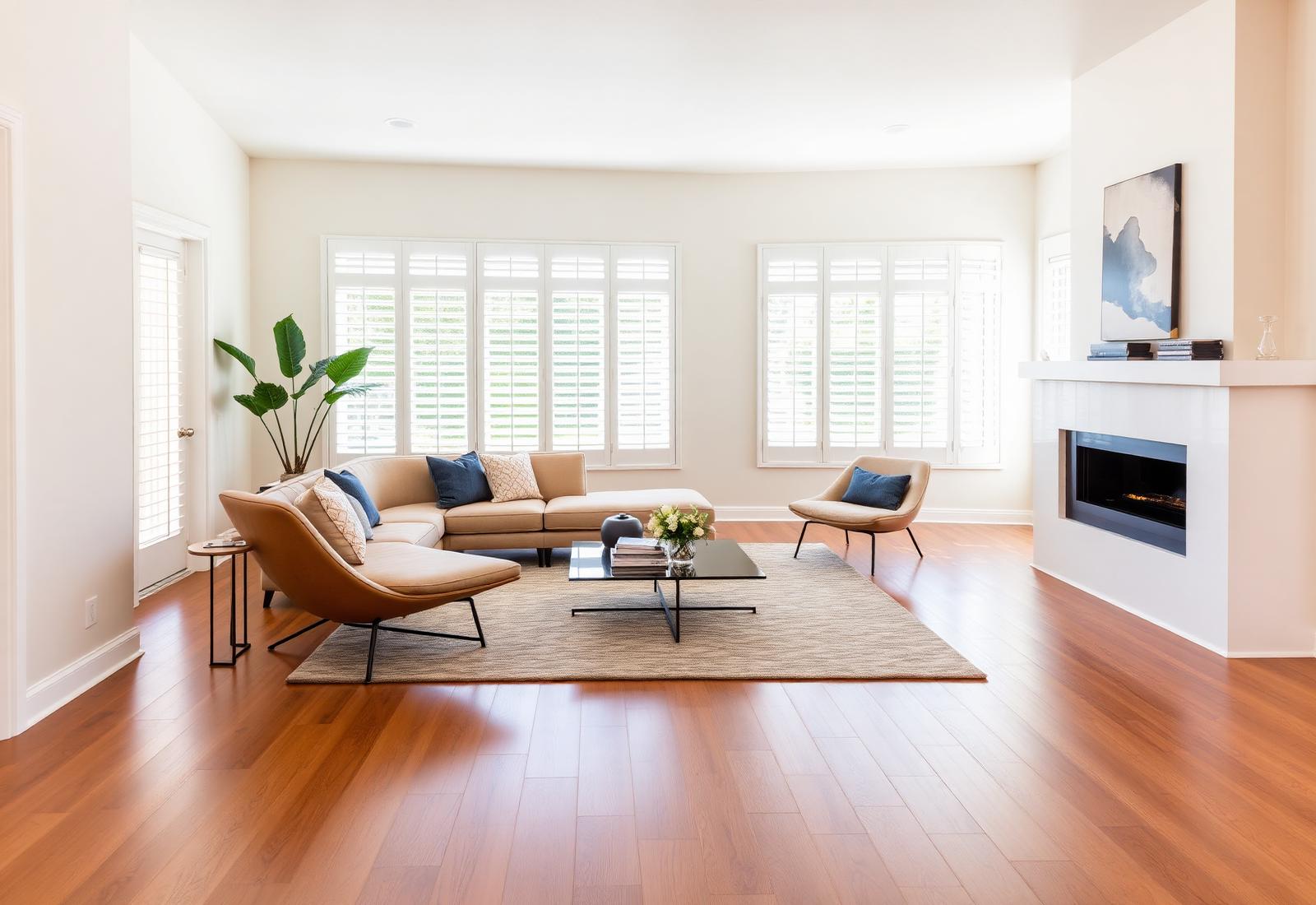 Living area at 6551 Westmont Avenue